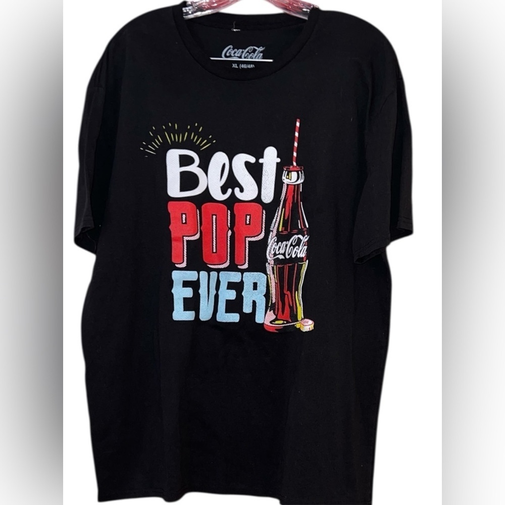 Coca Cola Kids Black Tee - Best Pop Ever Design